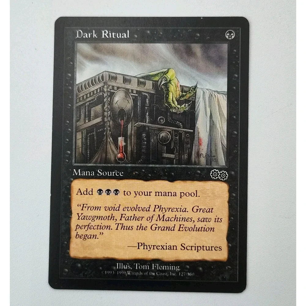 Set-4 MTG Dark Ritual Urza's‎ Saga Magic the Gathering SEE BG.8MA3110.3